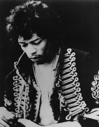 Iconic Jimi Hendrix Onstage Monterey Pop Festival Movie Vintage 1967 Photograph 2