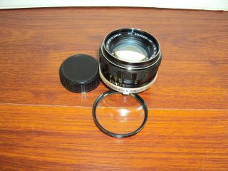 Minolta Mc Rokkor - Pf 1.  4 F=58mm Lens