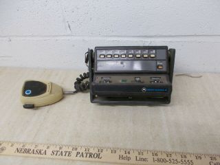 Vintage Motorola Syntor Control Head Business Band Radio 60 - 70 