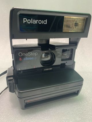 Polaroid One Step Close Up 600 Instant Film Camera W/ Strap