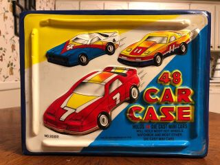 Vintage Tara Toy Matchbox / Hot Wheels 48 Car Case 20300