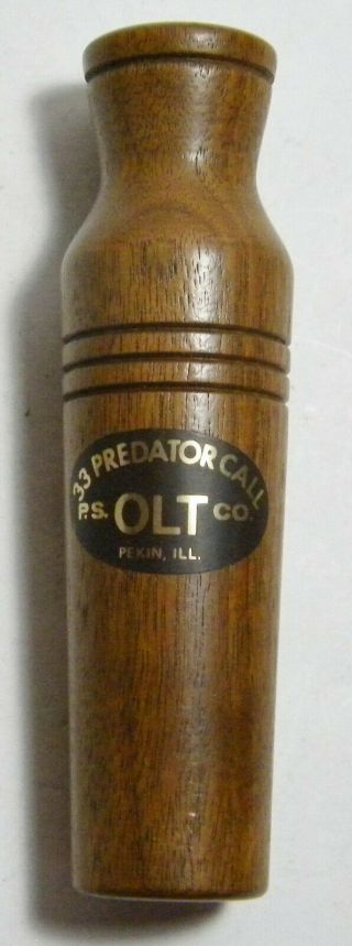 Vintage P S Olt 33 Predator Call