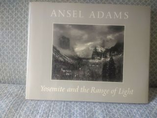 Ansel Adams Signed Yosemite And The Range Of Light Photo Book Signed 1st Edition