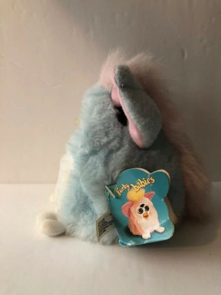 Vintage Furby Baby 70 - 940 Tiger Electronics Baby Blue Generation 1 Babies Pink 2