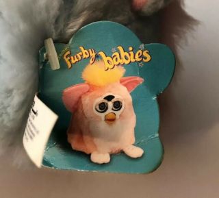 Vintage Furby Baby 70 - 940 Tiger Electronics Baby Blue Generation 1 Babies Pink 7