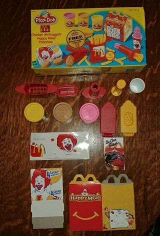 Vintage 1999 Play - Doh Mcdonald 