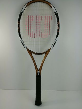 Tennis Wilson K Factor Brave Arophite Black L3 Racquet Raquette Vintage