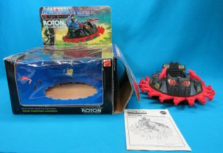 Vintage Masters Of The Universe Motu He - Man Roton Mattel 1983