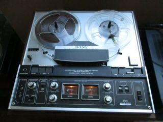 Vintage Sony Tc - 440 Auto Reverse Reel To Reel Tape Deck - -