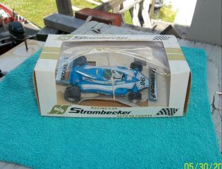 Vintage Strombecker F1 Grand Prix Indy Iso Chassis Slot Car 1/32 Ligier W/box