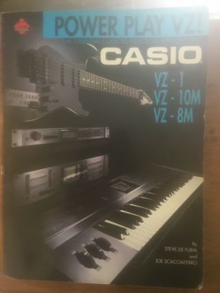 Casio Vz - 10m Vz - 1 Phase Distortion Synthesizer Vintage Owners Manuals