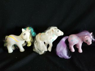 Vintage G1 My Little Pony Bright Bouquet Mommy Flower Bouquet Mystery