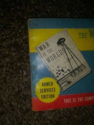 War Of The Worlds By H.  G.  Wells 1940 