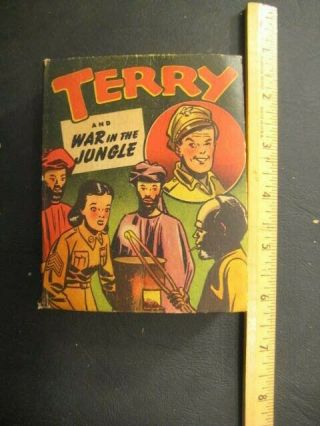 Terry And War In The Jungle By Milton Caniff - Vintage Better Little Book - 1946