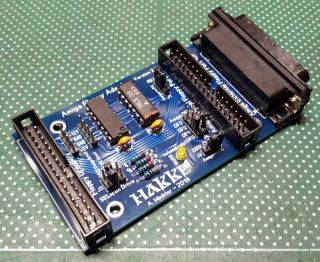 Amiga Floppy Drive Adapter for internal / external connection - assembled - V2.  7 2