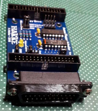 Amiga Floppy Drive Adapter for internal / external connection - assembled - V2.  7 3
