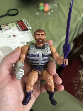 Mattel Masters Of The Universe Vintage Fisto Action Figure Complete