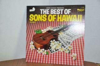 Vtg Vinyl Record Eddie Kamae Presents The Best Of The Sons Of Hawaii Vol 1