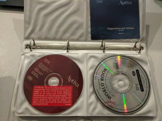 IBM Aptiva (1996/1997) Software Wallet with Games,  Apps,  Recovery Discs CD - Rom 2