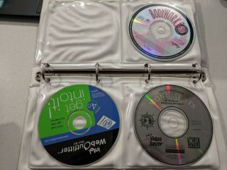IBM Aptiva (1996/1997) Software Wallet with Games,  Apps,  Recovery Discs CD - Rom 5