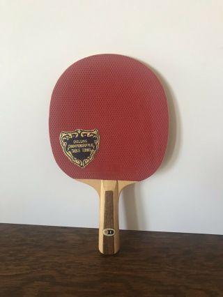 Vintage Durham Industries Ping Pong Paddle Set Of 4 5
