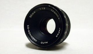 Auto Yashinon - Ds F/1.  9 50mm Prime Lens Yashica Slr Film Camera M42 Pentax Screw
