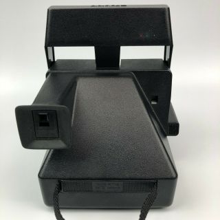Polaroid 600 One Step Flash Instant Film Camera w/ Strap,  Flash 4