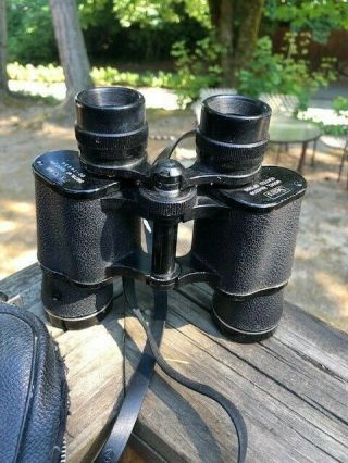 Vintage Sears 7x 35 Binoculars Large 367 Ft At 1000 Yds Japan Model No.  6209
