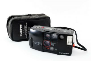 Olympus Af - 1 Twin Point & Shoot Film Camera W/case,  From Japan