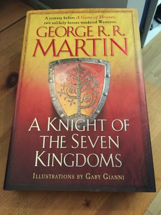 R.  R.  Martin - A Knight Of The Seven Kingdoms Got Hc 1st Print Illus Ships June 21