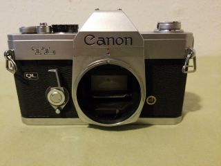 Canon TL QL 35mm Film Camera - BODY ONLY - Made in Japan 6