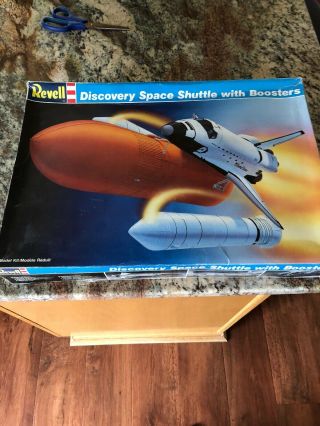 Cool Vintage Space Shuttle Unbuilt Model Kit By Revell