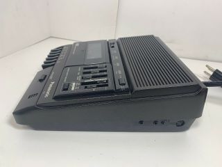 Panasonic RR - 830 Standard Cassette Tape Transcriber Dictation,  Black - VTG 6