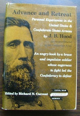 Advance And Retreat By J B Hood Civil War
