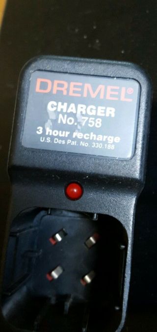 Vintage Dremel 3 - Hour Battery Charger 758