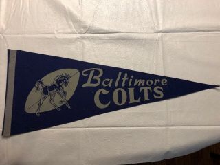 Batimore Colts Vintage Penant