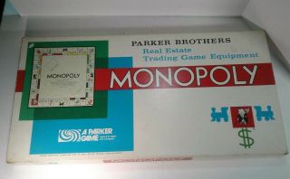 Vintage 1961 Edition - Monopoly Board Game - Parker Brothers