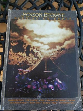 Vintage Jackson Browne: Running On Empty - Piano/vocal/chord Songbook 1979