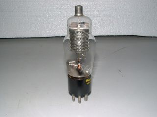 WESTERN ELECTRIC 310 B PRE - AMP/AMPLIFIER TUBE TESTS VERY GOOD ON TV - 7 6