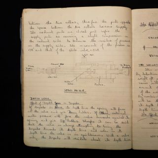 WW2 HAND WRITTEN NOTEBOOK On TORPEDOS R.  A.  F Manuscript ILLUSTRATED WAR 7