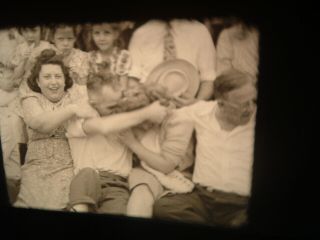 LQQK vintage 1942/43,  16mm film,  PERRY CAP & SET SCREW CO.  PICNIC wild & crazy 6