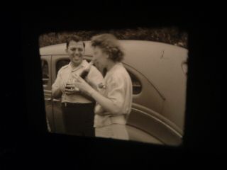 LQQK vintage 1942/43,  16mm film,  PERRY CAP & SET SCREW CO.  PICNIC wild & crazy 7