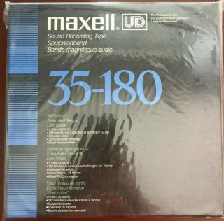 Maxell Ud 35 - 180 10 1/2 " Reel To Reel Tape