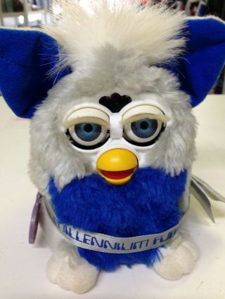 Vintage 1998 Special Limited Edition Millennium Furby With Tag
