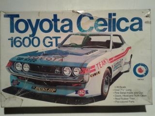 Bandai/entex Vintage 1/20 Toyota Celica Lt,  St,  Gt,  Or Build As Racing Gt