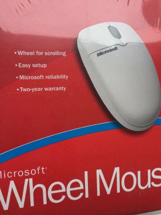 Microsoft ® Wheel Mouse,  CD - Windows NT ® 98 ® Antique Factory 2