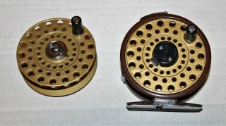 Vintage Model Ec - 10 Eagle Claw Fly Fishing Reel Wright & Mcgill With Extra Spool
