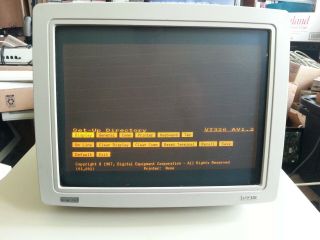 Digital DEC VT320 ANSI Computer Terminal (Amber Display) PARTS/REPAIR 2