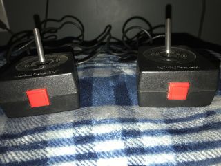 Set of TWO 2 Joystick Game Controllers Radio Shack Tandy TRS - 80 3