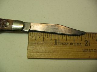 Vintage Camillus N.  Y.  Gran ' Pa 2 Blade Pocket Knife 3